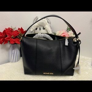 Michael Kors Brooke Medium Top Zip Shoulder Bag